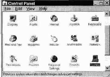 AWE Control Panel — управление ресурсами звуковой карты